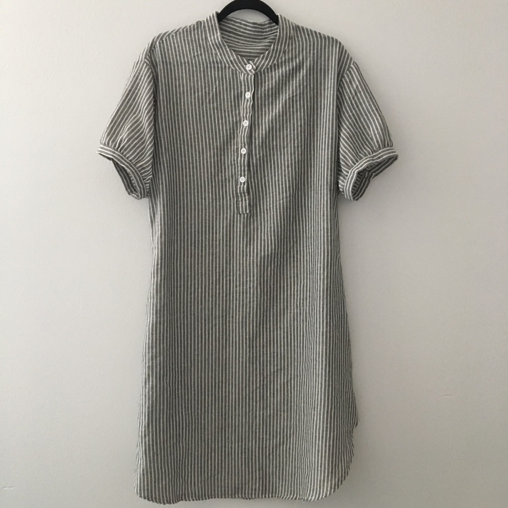 Loose Fit Striped Dress